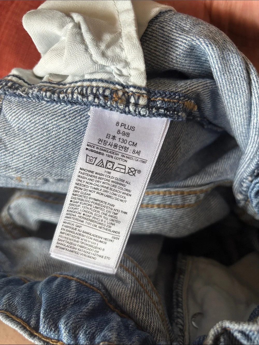 GAP Kids Wide-Leg Jeans in Light Blue Wash - Girls 8 plus
